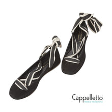 Carica l&#39;immagine nel visualizzatore di Gallery, BECA Ballerina Suede Black
