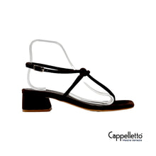 Carica l'immagine nel visualizzatore di Gallery, Sandalo infradito Suede Testa di Moro 2095
