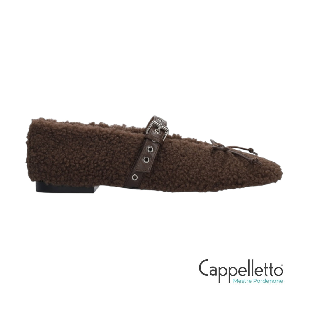 NASHIRA Ballerina Teddy Marrone