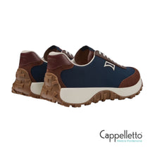 Carica l'immagine nel visualizzatore di Gallery, DRIFT TRAIL Sneaker Uomo Tessuto Blu e Nabuck
