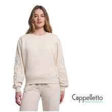 Carica l'immagine nel visualizzatore di Gallery, MANAR Maglia con Maniche Lavorate Betulla

