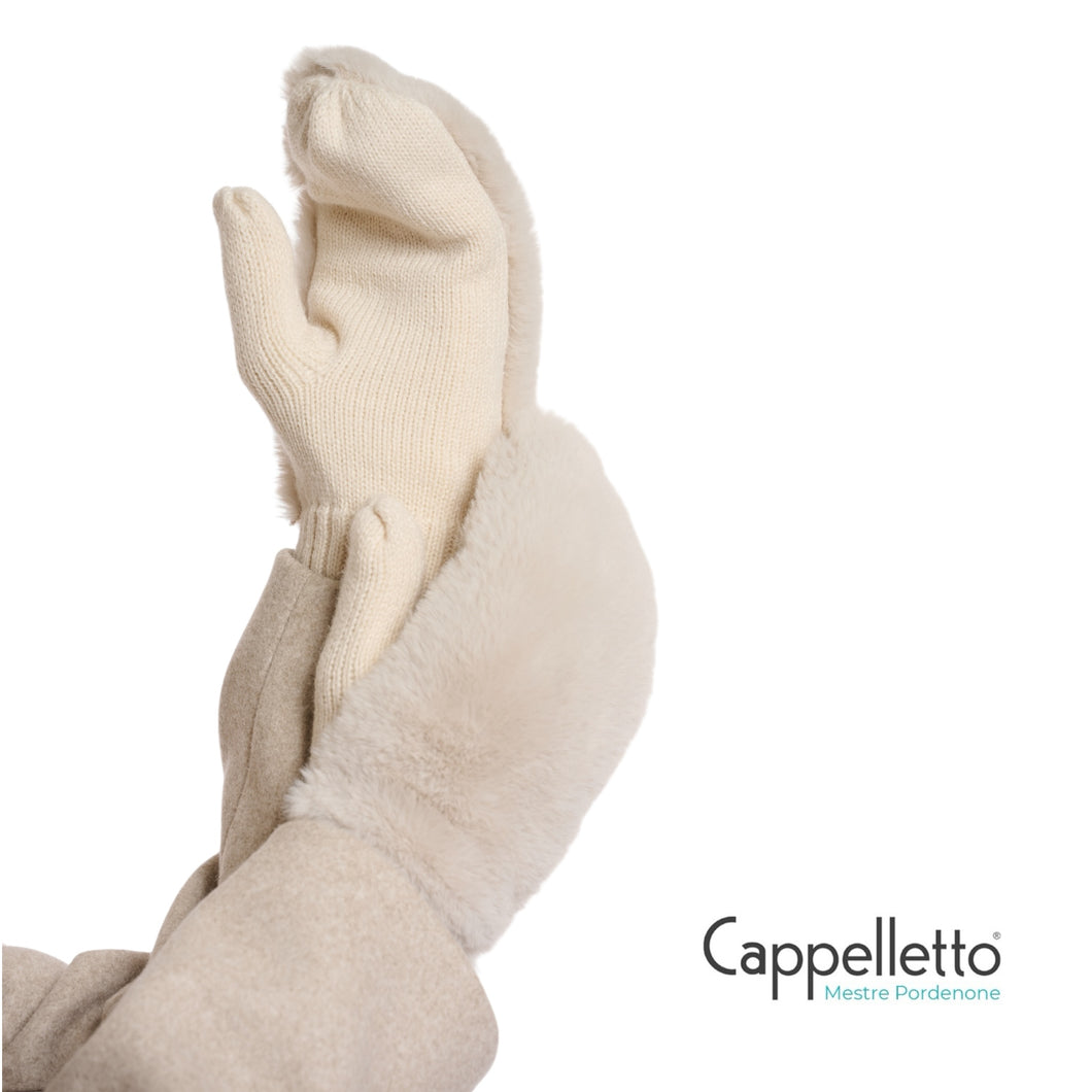 OXO Guanti in EcoPelliccia Betulla