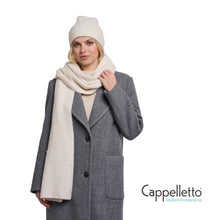 Carica l'immagine nel visualizzatore di Gallery, ROMAYA Sciarpa con Perle e Strass Betulla
