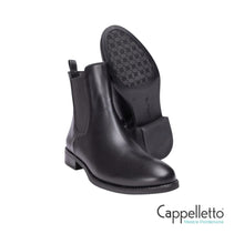 Carica l'immagine nel visualizzatore di Gallery, BARTY Chelsea Boot Donna in Pelle Nera
