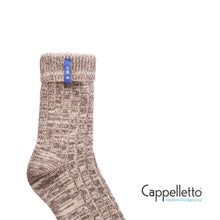 Carica l'immagine nel visualizzatore di Gallery, Winter Wool Calzino Taupe
