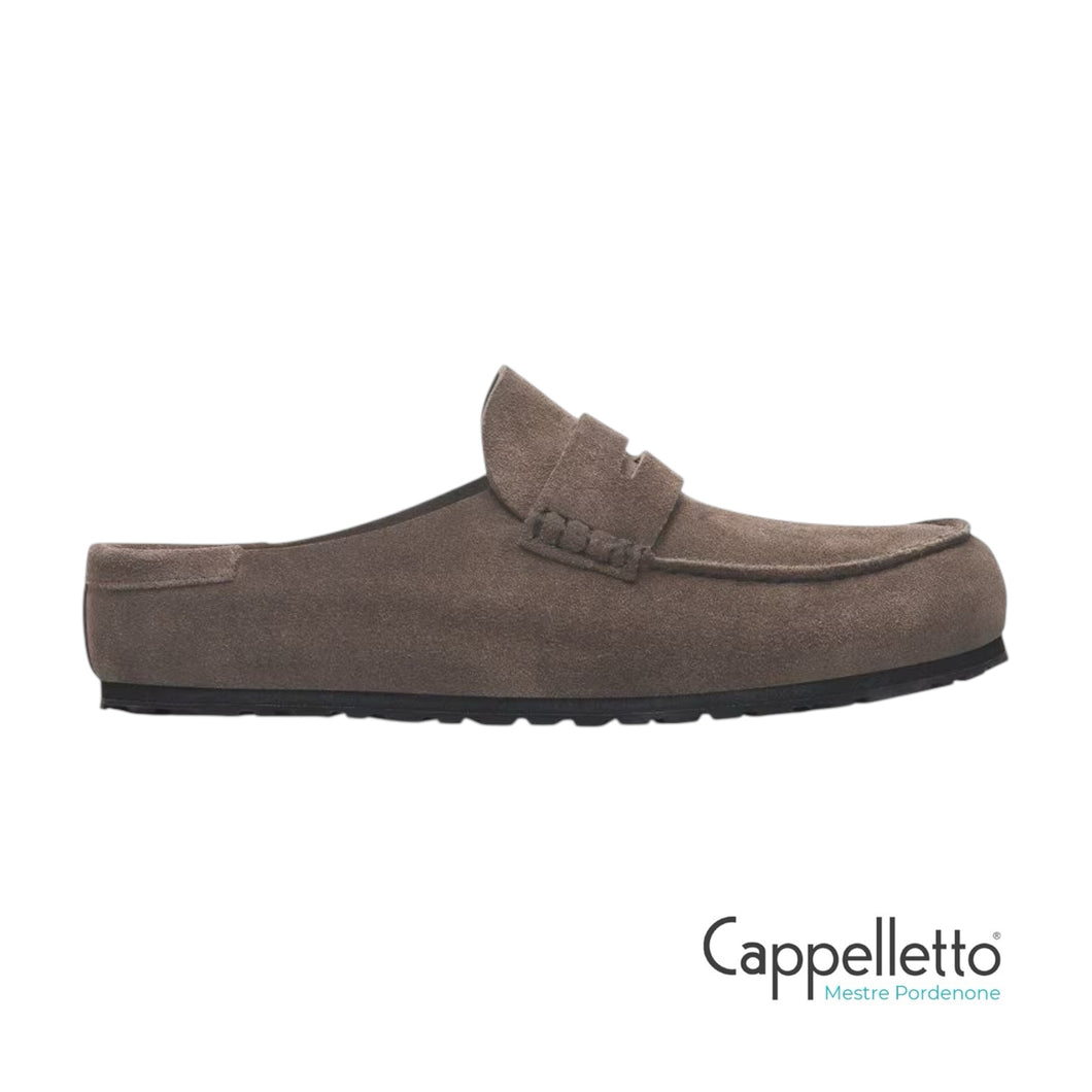 NAPLES Wrapped Concrete Gray Suede Uomo
