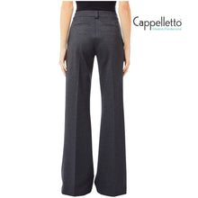 Carica l&#39;immagine nel visualizzatore di Gallery, Pantalone Svasato Lavagna Scuro CF5345
