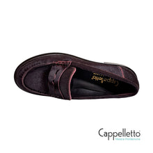 Carica l'immagine nel visualizzatore di Gallery, ELSA Mocassino Donna in Eco Cavallino Ebano
