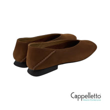 Carica l'immagine nel visualizzatore di Gallery, CASIMYRA Ballerine da Donna in Camoscio Marrone
