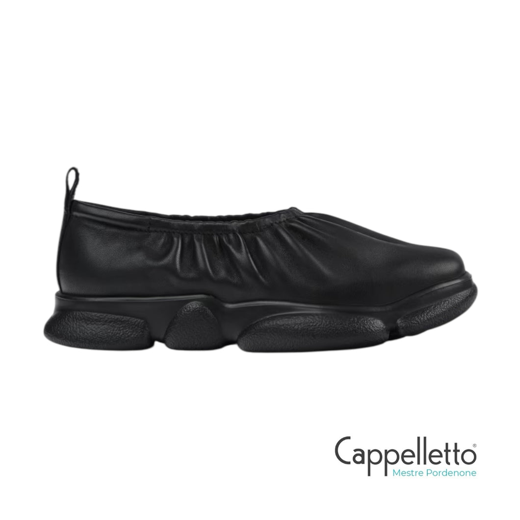 KARST Scarpe Donna in Pelle Nera