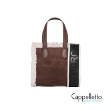 Carica l&#39;immagine nel visualizzatore di Gallery, BUBY SUEDE S Borsa EcoCamoscio Cocoa
