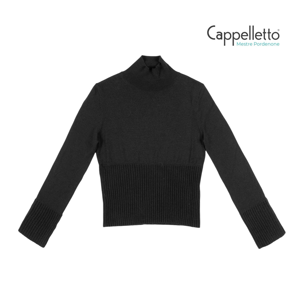 MOOK Maglia Collo Alto - Nero