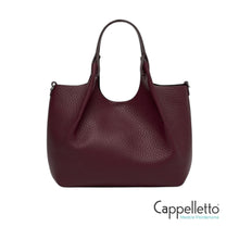 Carica l&#39;immagine nel visualizzatore di Gallery, DUA Borsa in Pelle WineBerry/T.Moro
