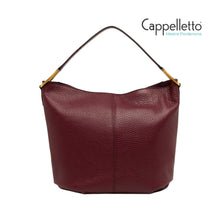 Carica l&#39;immagine nel visualizzatore di Gallery, NATASHA Borsa in Pelle Wine Berry

