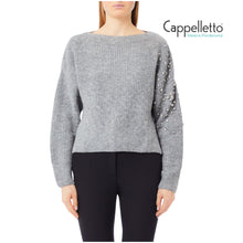 Carica l&#39;immagine nel visualizzatore di Gallery, Maglia Chiusa Manica Lunga Grey Melange CF5150
