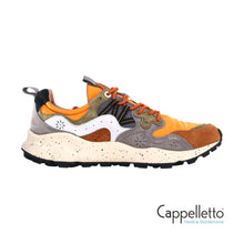 Carica l&#39;immagine nel visualizzatore di Gallery, YAMANO 3 Uomo Suede/Nylon Marrone-Mustard
