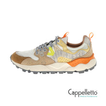 Carica l'immagine nel visualizzatore di Gallery, YAMANO 3 Sneaker UNI Suede/Nylon Animalier Light Brown
