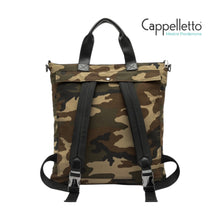 Carica l&#39;immagine nel visualizzatore di Gallery, OSLO Borsa/Zaino da Uomo in Nylon Camouflage
