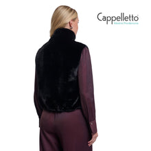 Carica l'immagine nel visualizzatore di Gallery, NIKKI Gilet EcoPelliccia Nero

