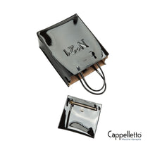 Carica l&#39;immagine nel visualizzatore di Gallery, SHOPPING BAG VERTICALE  Ecovernice Black
