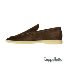 Carica l&#39;immagine nel visualizzatore di Gallery, Loafer Suede Softy Ebano
