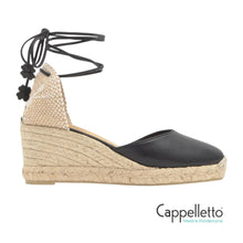 Carica l'immagine nel visualizzatore di Gallery, CARINA C/6 Espadrilla Nappa Nera
