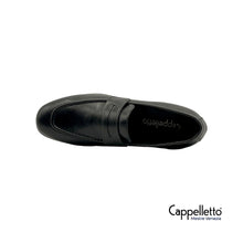 Carica l&#39;immagine nel visualizzatore di Gallery, Mocassino Donna Nappa Europa Nero
