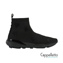 Carica l'immagine nel visualizzatore di Gallery, K Sneaker 713 Knit Sock Runner Black
