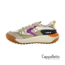 Carica l'immagine nel visualizzatore di Gallery, CLUB ACT 2 Sneaker Donna Suede/Nylon White-Pink

