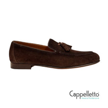 Carica l'immagine nel visualizzatore di Gallery, Mocassino Uomo con Nappine in Crosta T.Moro M700
