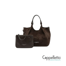 Carica l'immagine nel visualizzatore di Gallery, DUA Borsa Media Suede Moka

