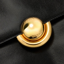 Carica l'immagine nel visualizzatore di Gallery, DOMUS M Shoulder Bag Vitello Nero

