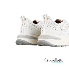 Carica l'immagine nel visualizzatore di Gallery, LIVERPOOL Donna in Pelle Bianca Intrecciata
