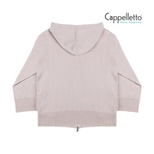 Carica l&#39;immagine nel visualizzatore di Gallery, COSTA Maglia con Zip e Cappuccio - Guscio d&#39;Uovo

