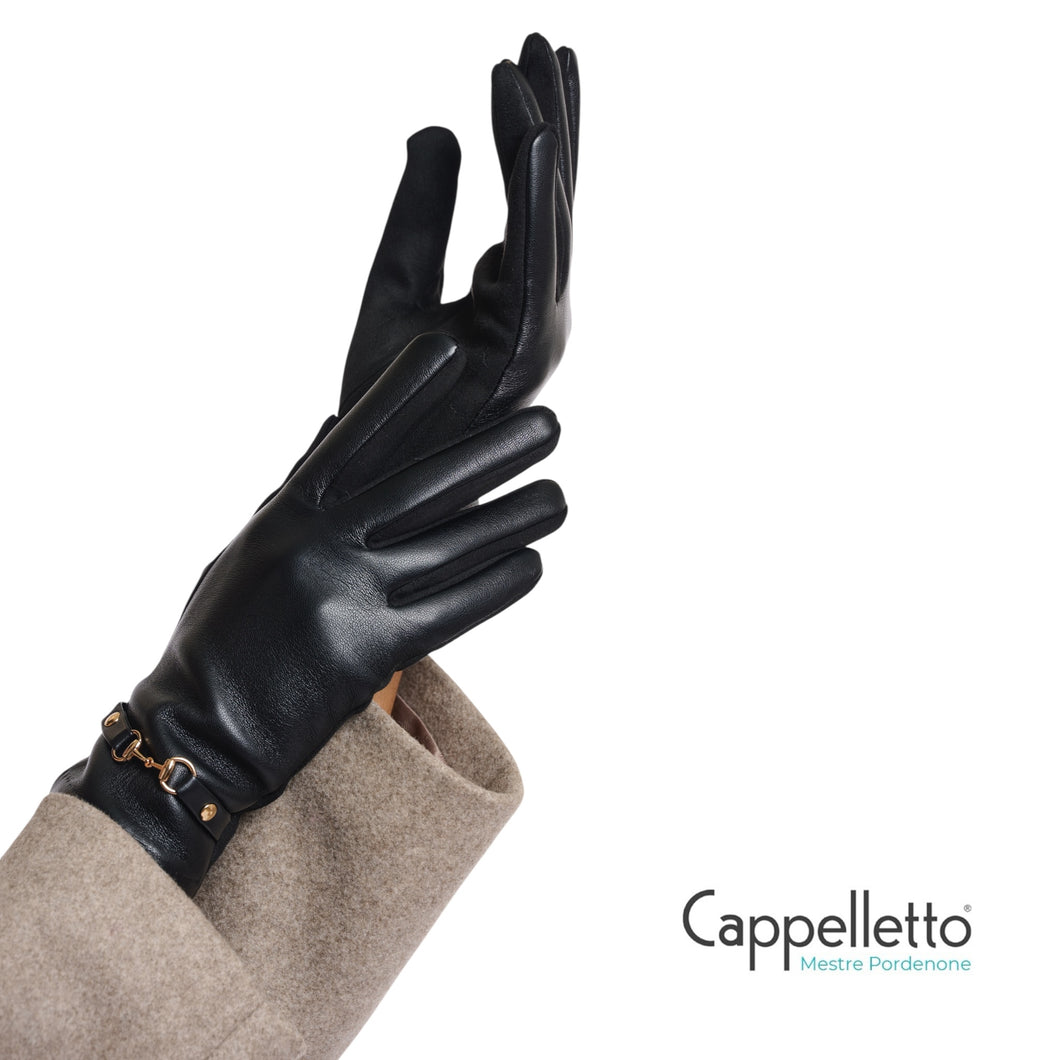 HAVILA Guanti in EcoPelle Nero