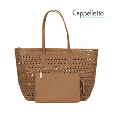 Carica l&#39;immagine nel visualizzatore di Gallery, LISA 034 Borsa Shopper Pelle Cuoio
