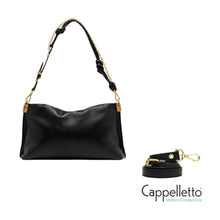 Carica l'immagine nel visualizzatore di Gallery, FANNY Borsa in Pelle Nero
