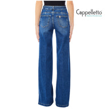Carica l&#39;immagine nel visualizzatore di Gallery, GOOD FLARE Denim Blue Bubble Wash UF5100
