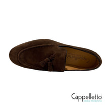 Carica l&#39;immagine nel visualizzatore di Gallery, Mocassino Nappine 464 Softy Ebano
