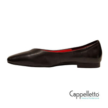 Carica l'immagine nel visualizzatore di Gallery, ROME Ballerina Sacchetto Flex Nappa Nero
