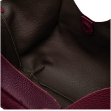 Carica l&#39;immagine nel visualizzatore di Gallery, DUA Big Borsa in Pelle WineBerry/T.Moro
