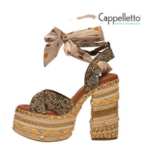 Carica l'immagine nel visualizzatore di Gallery, CHELSEA SCARF Platform Beige
