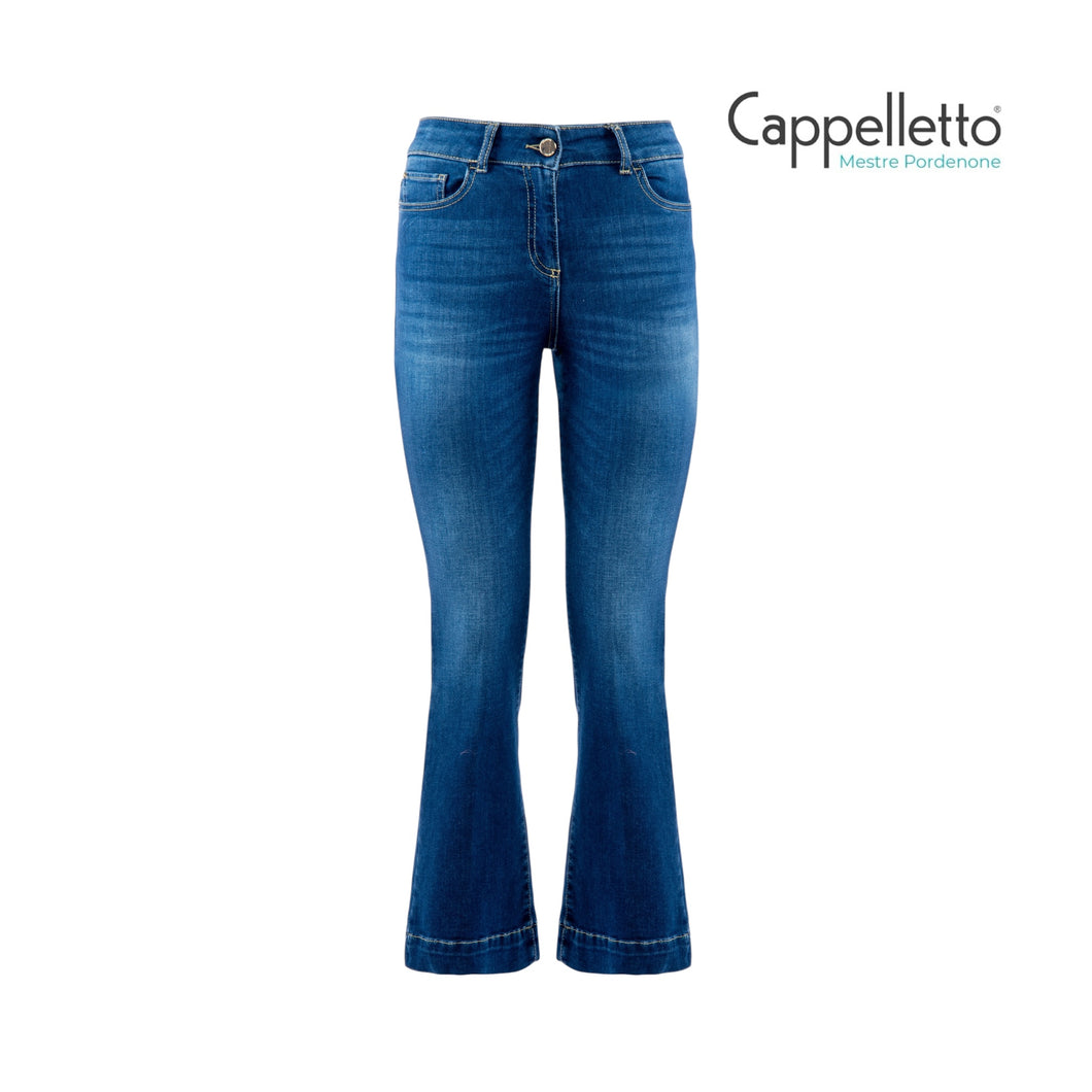 SAMU Pantalone Trombetta Superstretch - Denim