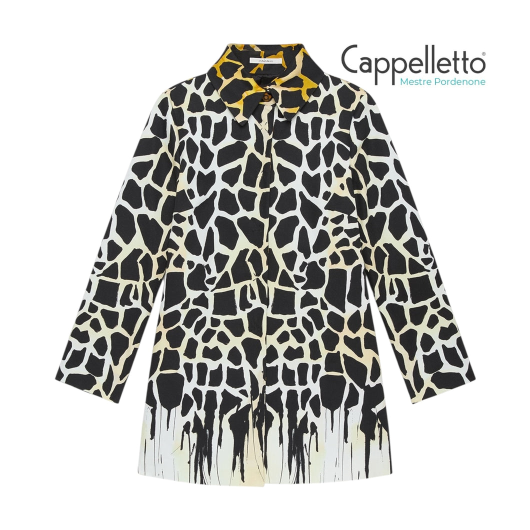 Giaccone Giraffe Giallo/Marrone