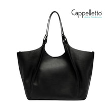 Carica l'immagine nel visualizzatore di Gallery, DUA Borsa Grande in Pelle Nera
