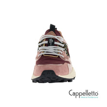 Carica l'immagine nel visualizzatore di Gallery, YAMANO 3 Sneaker Donna in Suede e Tessuto Viola-Rosa
