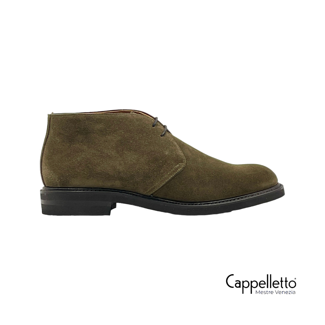 Polacchino Chukka Camoscio Verde 369