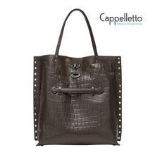 Carica l'immagine nel visualizzatore di Gallery, A'SPASSO M Foulard 70 Brown Espresso

