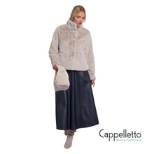 Carica l'immagine nel visualizzatore di Gallery, CHERYL Borsetta EcoPelliccia CrossBody Betulla
