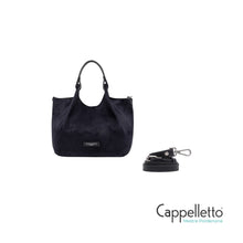 Carica l'immagine nel visualizzatore di Gallery, DUA Borsa Media Suede Notturno
